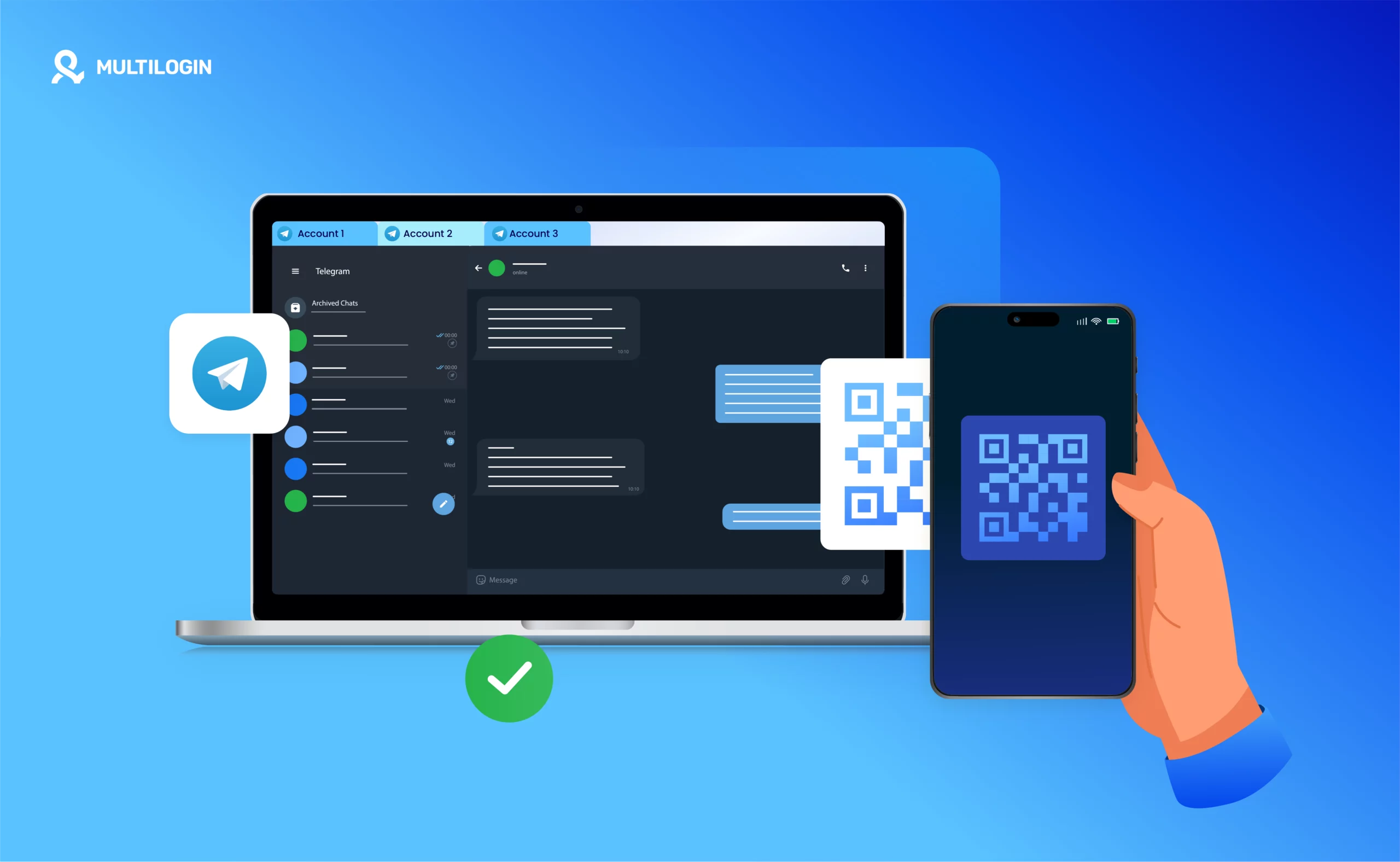 Telegram screening software